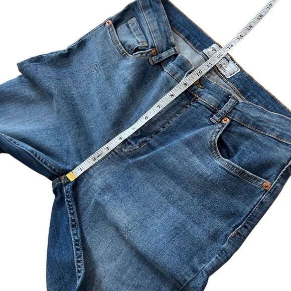 Free People Great Heights Frayed Skinny Jeans Size 30 - Picture 15 of 16